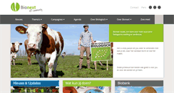 Desktop Screenshot of bionext.nl